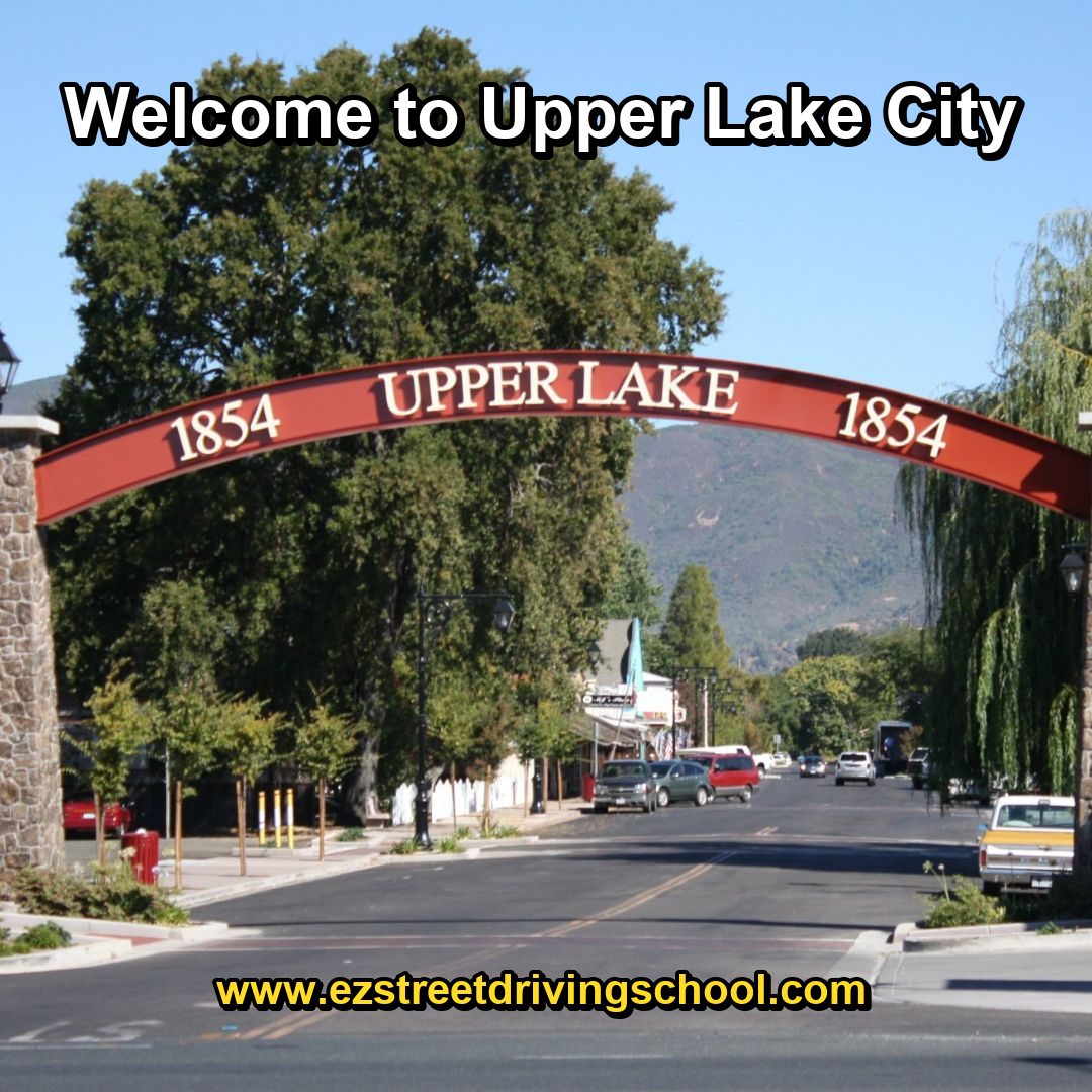 Driving Lessons in Upper Lake